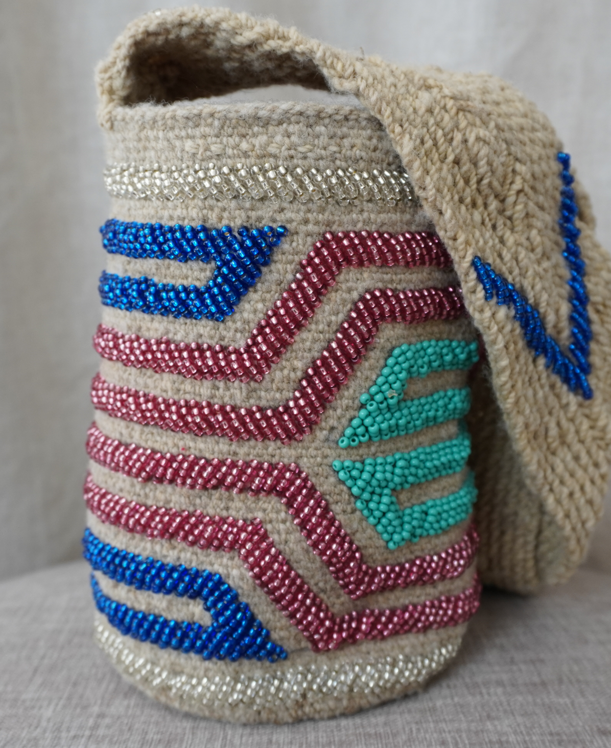 FLOR BAG (BLUE)